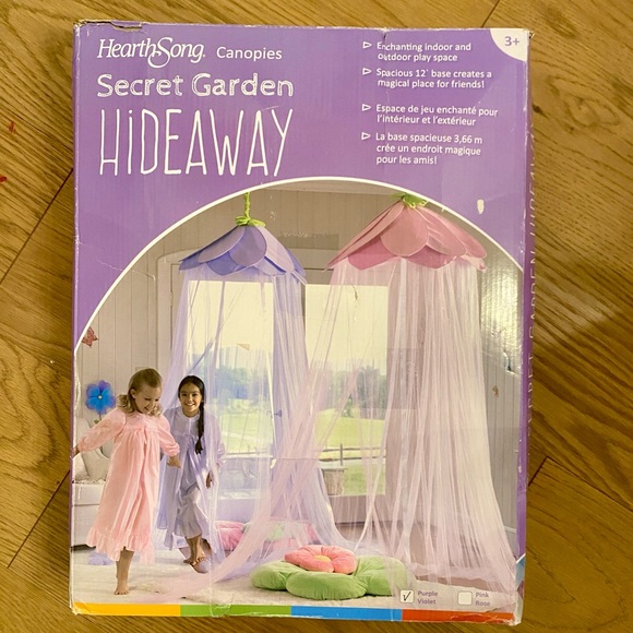 HEARTH SONG Secret Hideaway in Purple - Picture 1 of 2